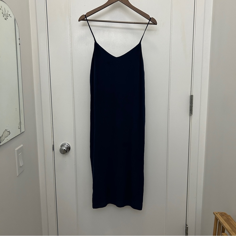 Madewell 100% Silk Slip Dress
